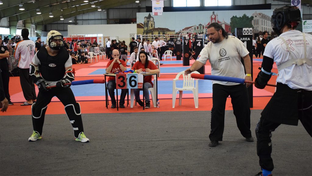 Image of WAC Combat with the participation of Jogo do Pau Cascais